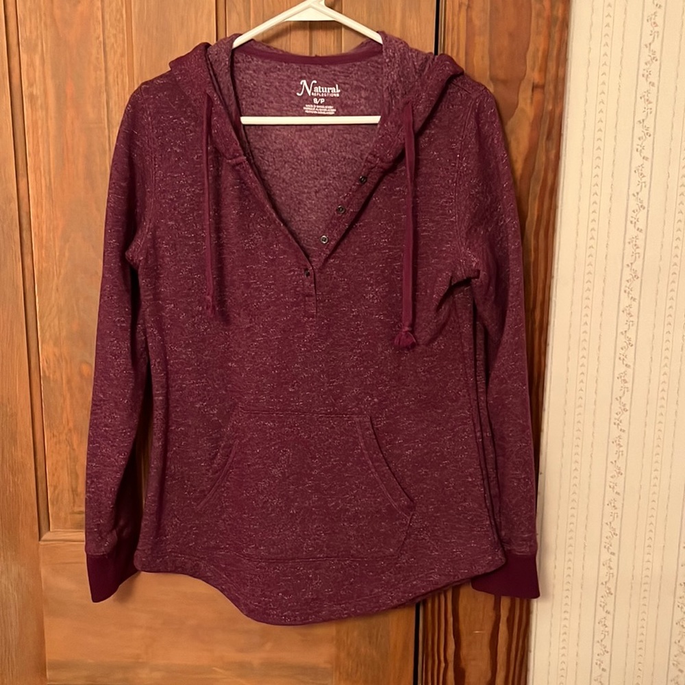 Button Sweatshirt